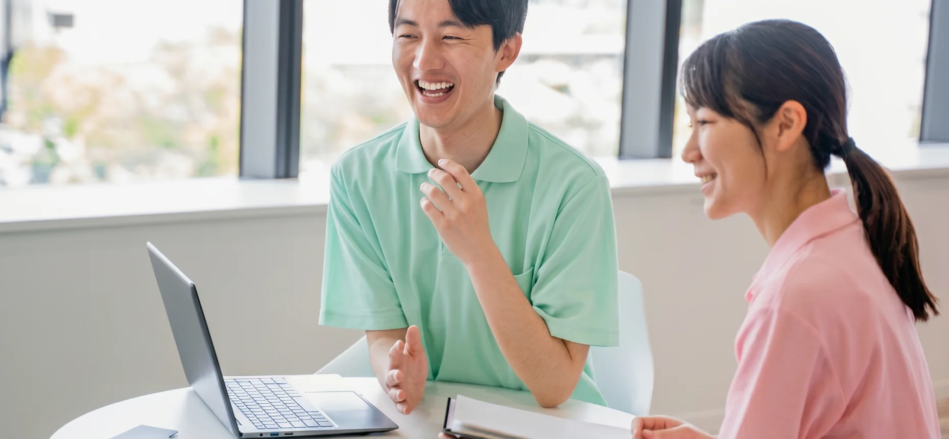 笑顔に寄り添い仲間と支え合う職場